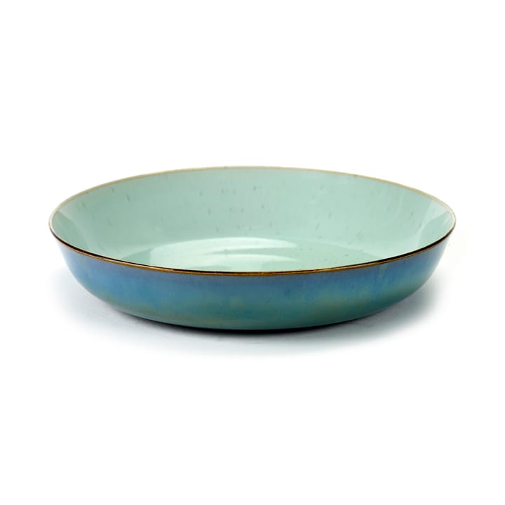 Terres de Rêves plate 21 cm - light blue-smokey blue - Serax