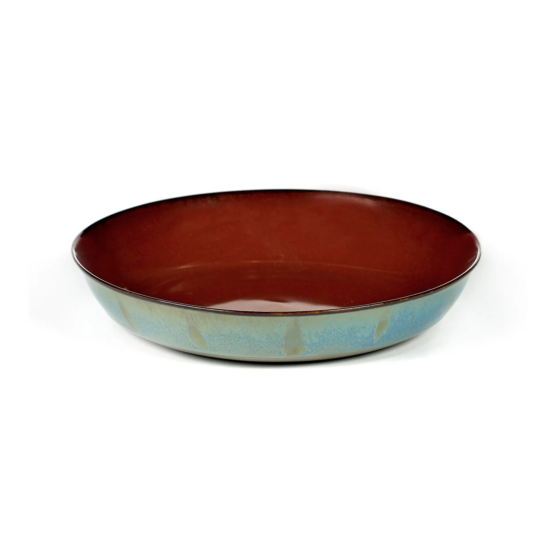 Terres de Rêves small plate 17.5 cm, rust-smokey blue Serax