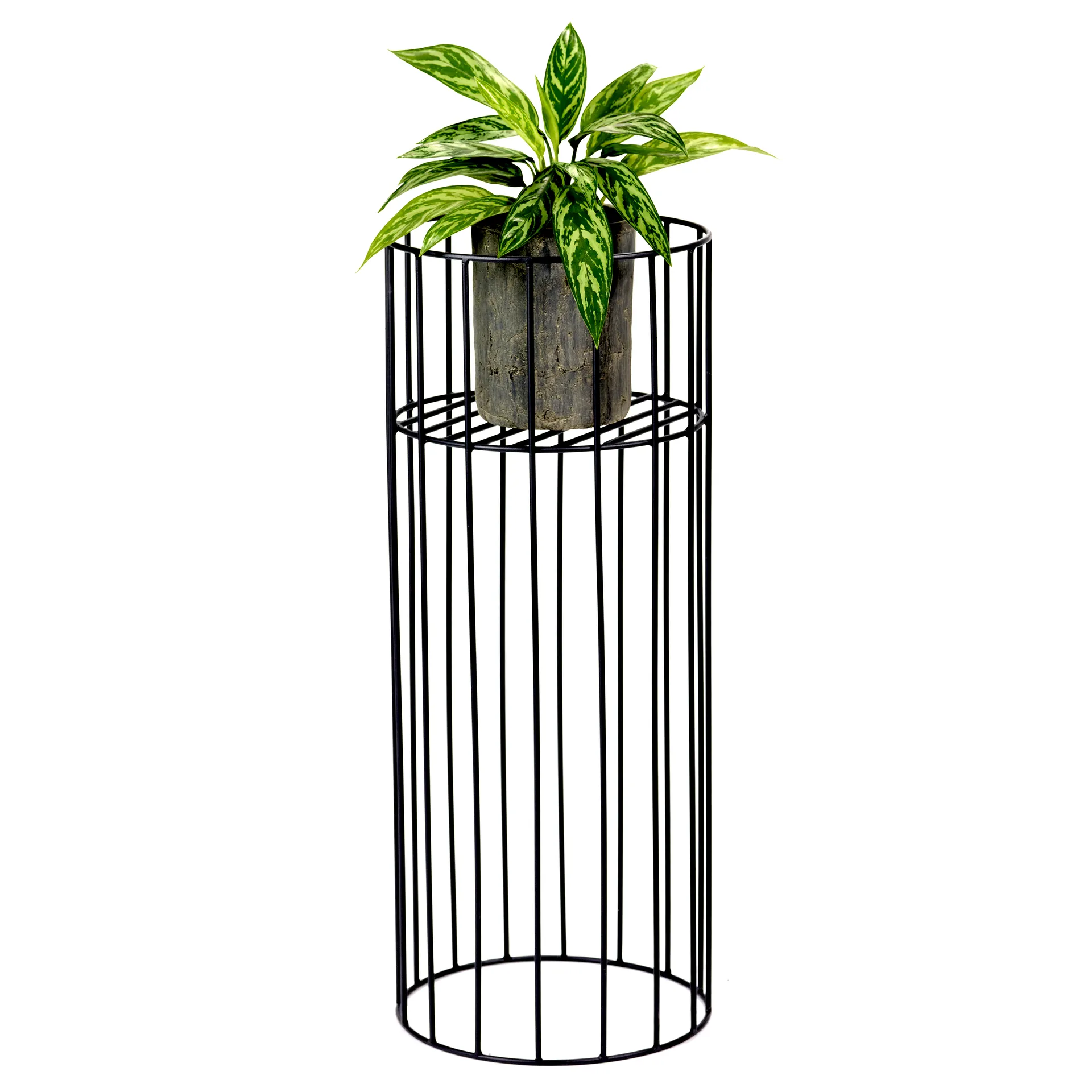 Vasaro pedestal h75 cm Ø30 cm, black Serax