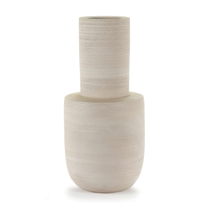 Volumes vase L 25 cm, Beige Serax