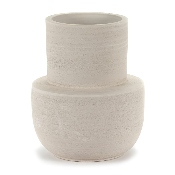 Volumes vase M 25 cm - Beige - Serax