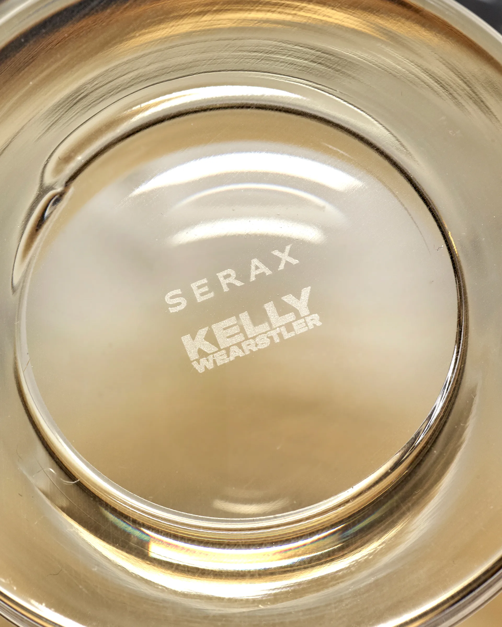 Zuma low bowl on foot S Ø8.5 cm, Amber Serax