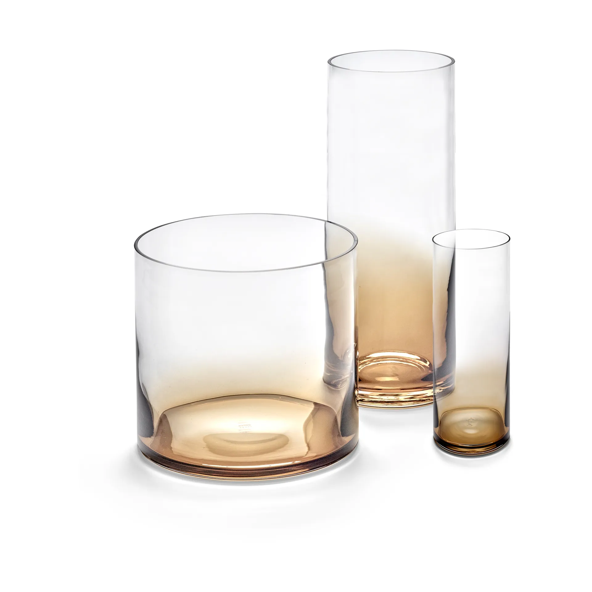 Zuma vase S Ø5.3x16 cm, Amber Serax