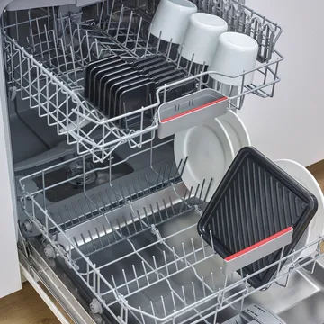 Black Line Raclette grill and stone plate RG 2366 - 16 pieces - Severin