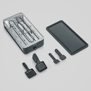 Black Line Raclette grill plate RG 2365 - 16 pieces - Severin