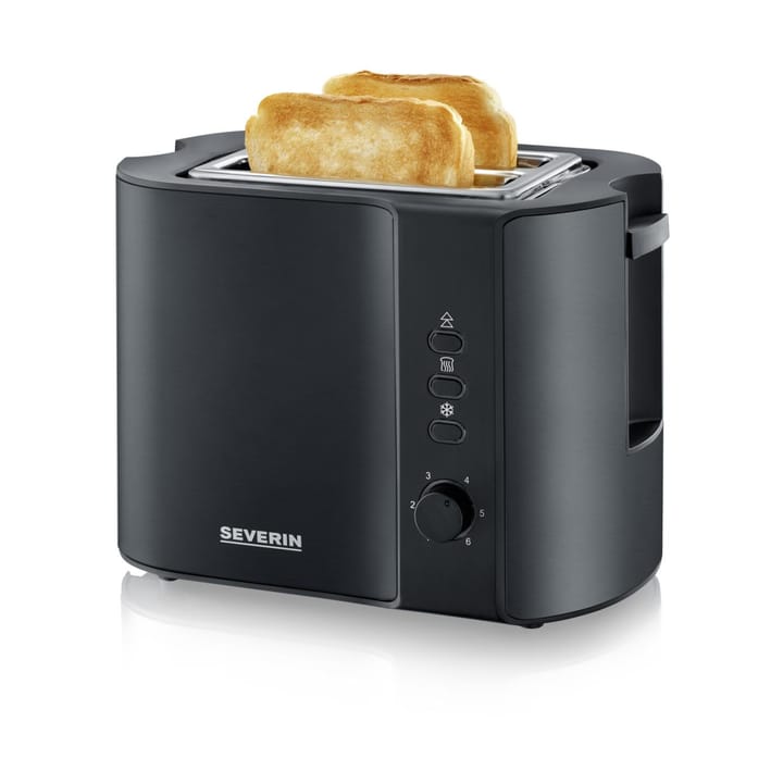 Severin AT 9552 toaster 2 slices - Matte black - Severin