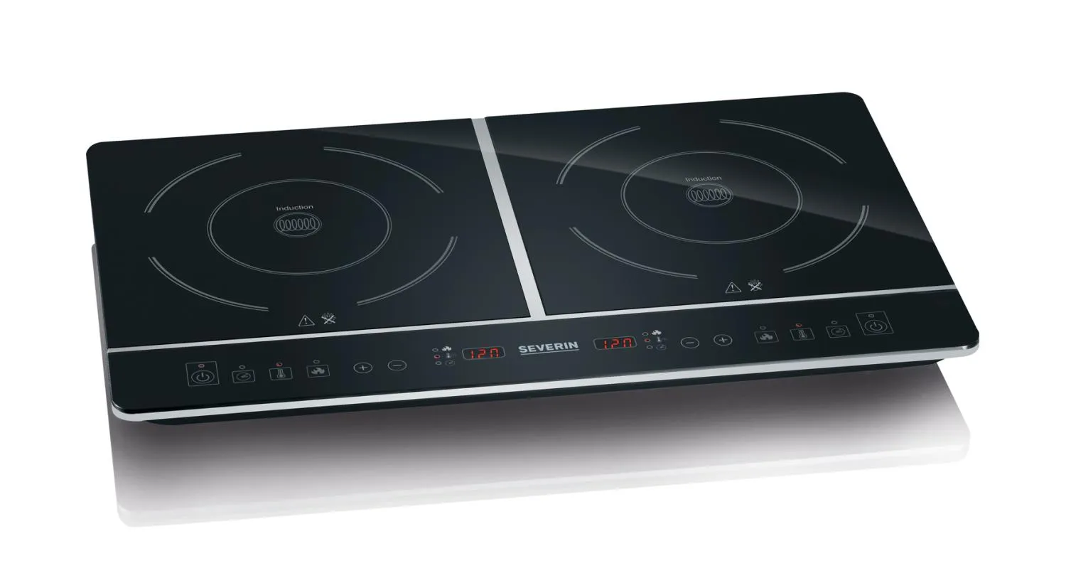Severin DK 1031 induction hob 2 plates, Black Severin
