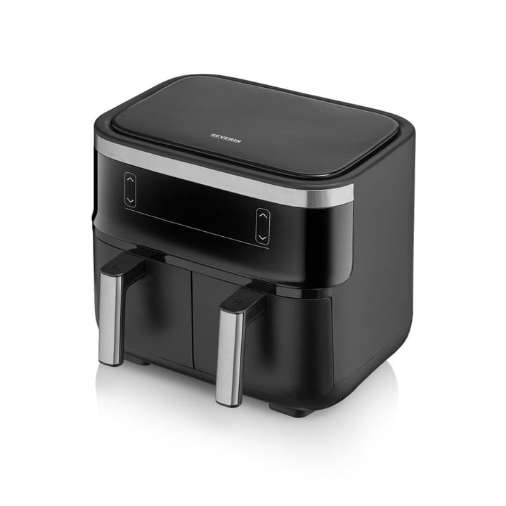 Severin FR 2453 airfryer double 2x4 L, Black Severin