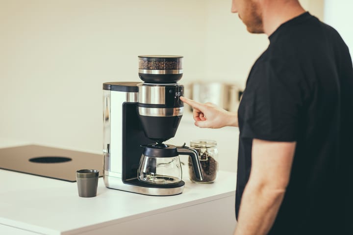 Severin KA 4851 FILKA fully automatic coffee maker, Brushed steel-black Severin