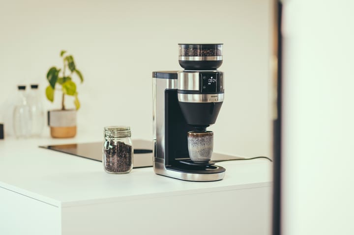Severin KA 4851 FILKA fully automatic coffee maker, Brushed steel-black Severin