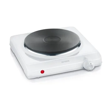 Severin KP 1091 Single Hot Plate - White - Severin