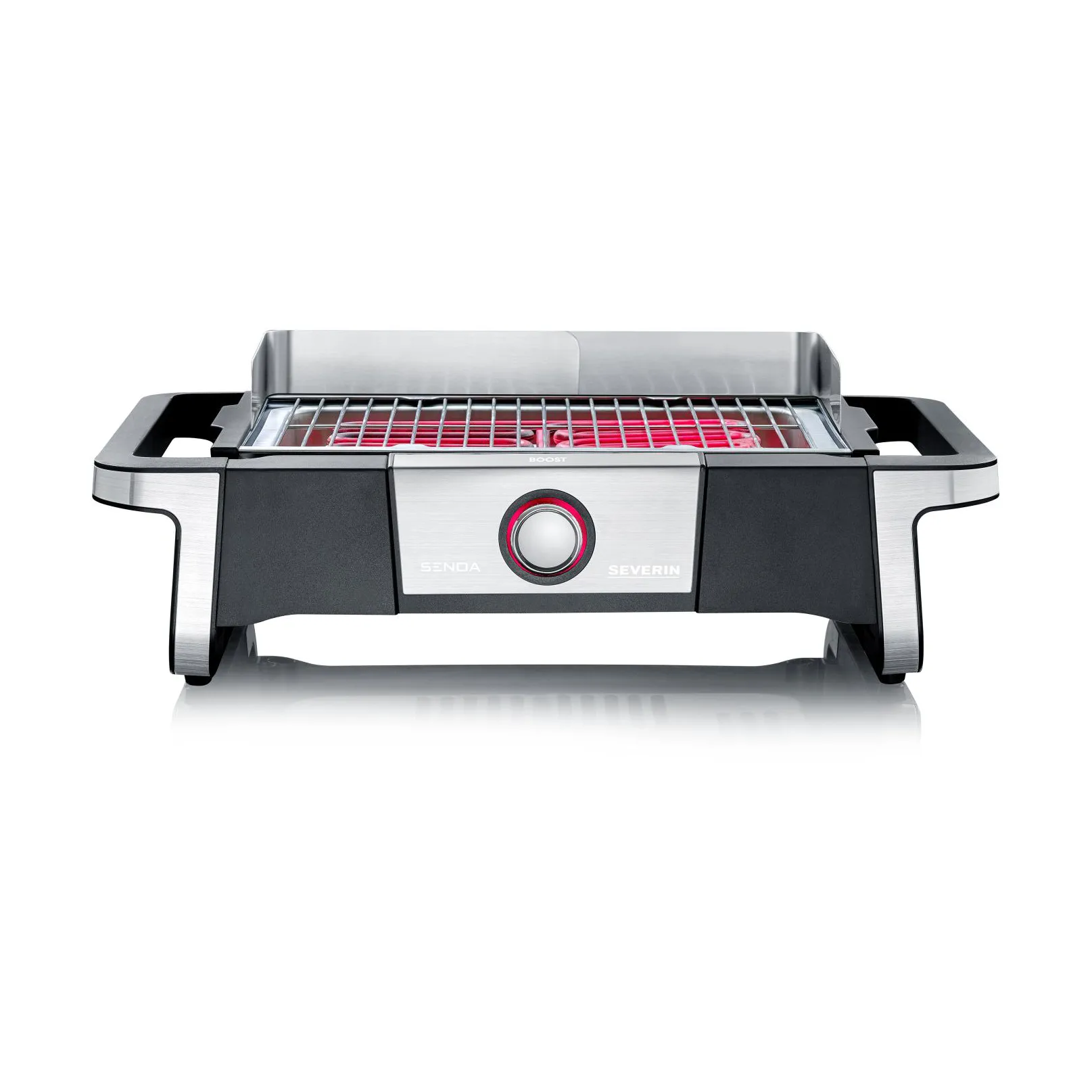 Severin PG 8113 Senoa Boost Electric Grill, Black Severin
