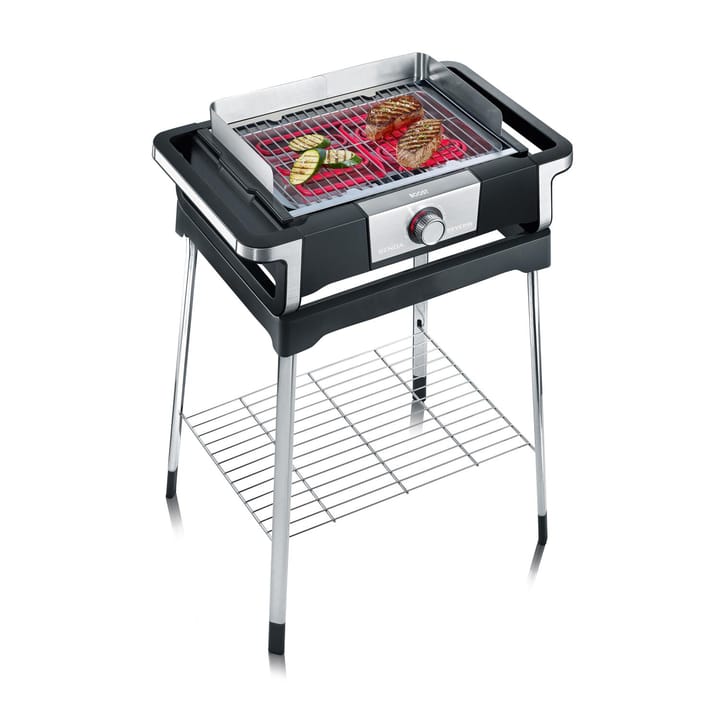Severin PG 8117 Senoa Boost electric grill with stand, Black Severin