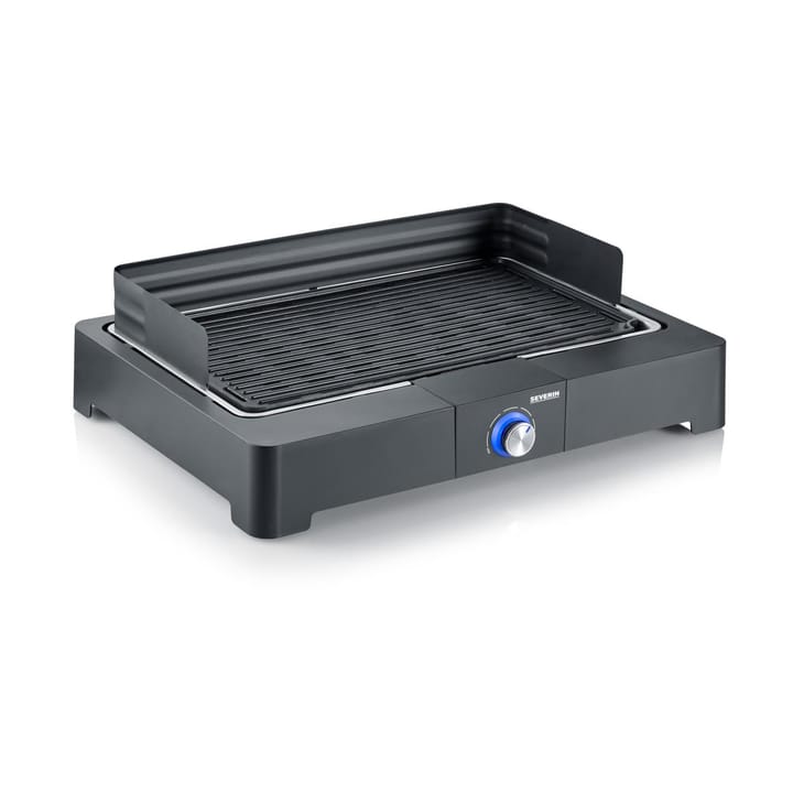 Severin PG 8567 Electric Grill with Grill Plate - Black - Severin