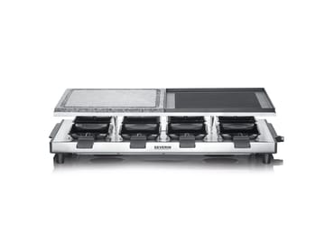 Severin RG 2373 Raclette Deluxe Combo 8 Pans - Silver - Severin