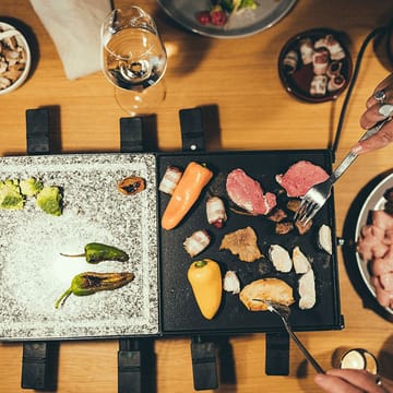 Severin RG 2373 Raclette Deluxe Combo 8 Pans - Silver - Severin