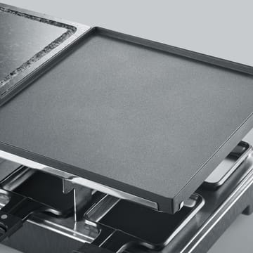 Severin RG 2376 Raclette Combo Grill/Stone 8 Pans - Black - Severin