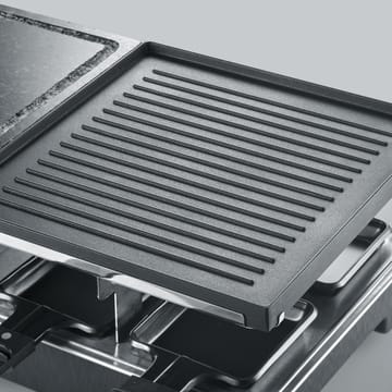 Severin RG 2376 Raclette Combo Grill/Stone 8 Pans - Black - Severin
