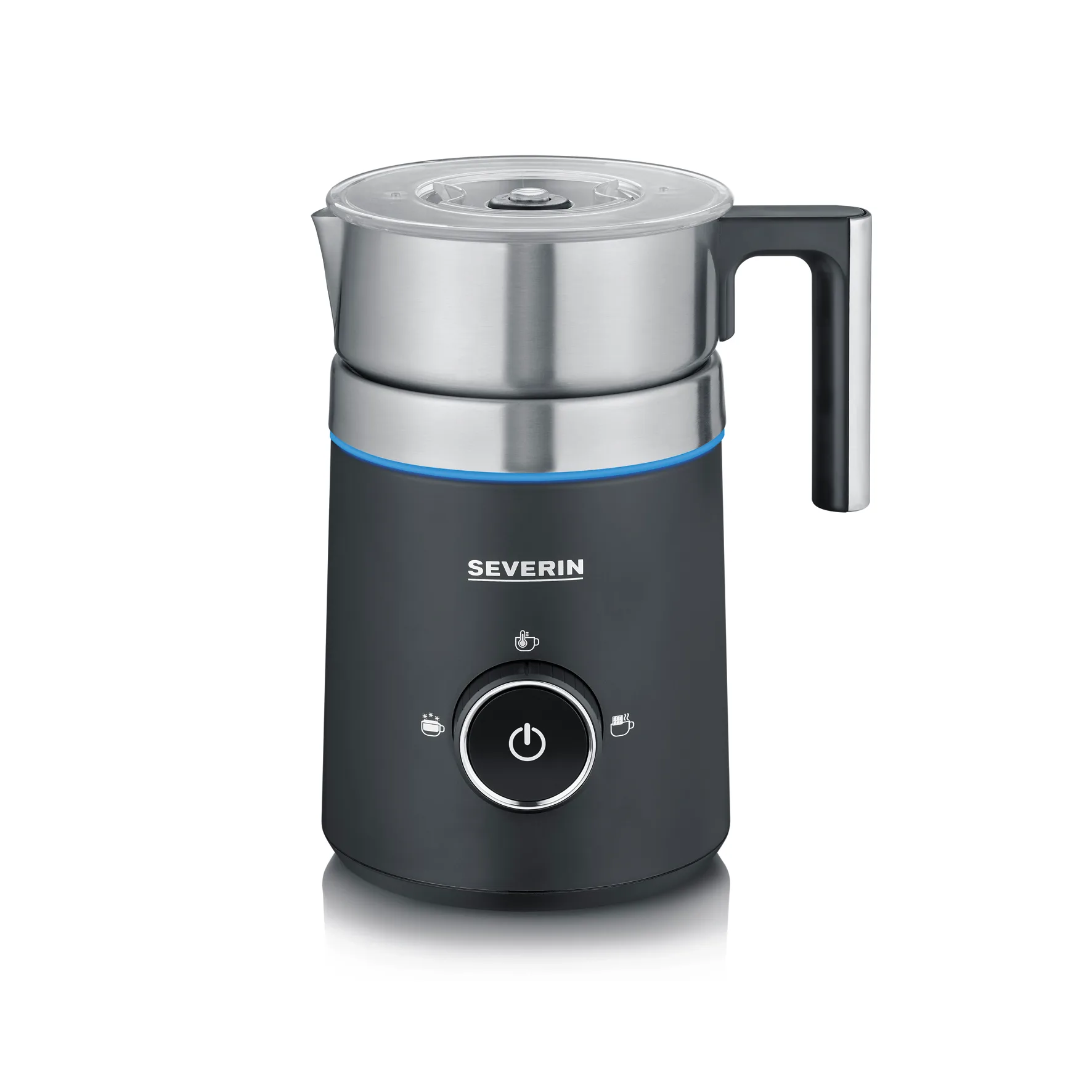 Severin SM 3585 Spuma milk frother 500 ml, Black-gray Severin