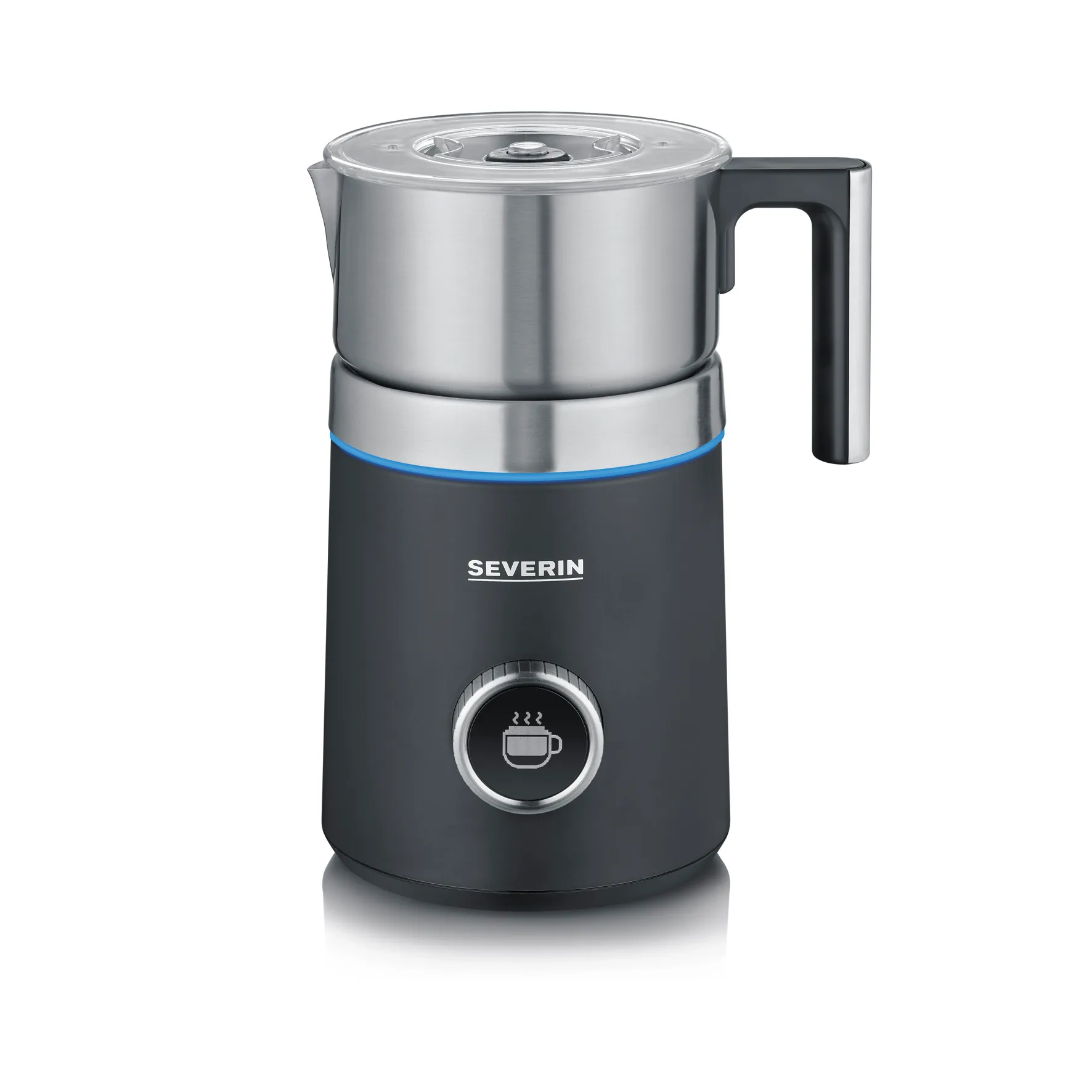 Severin SM 3587 Spuma Plus milk frother 700 ml, Black-gray Severin