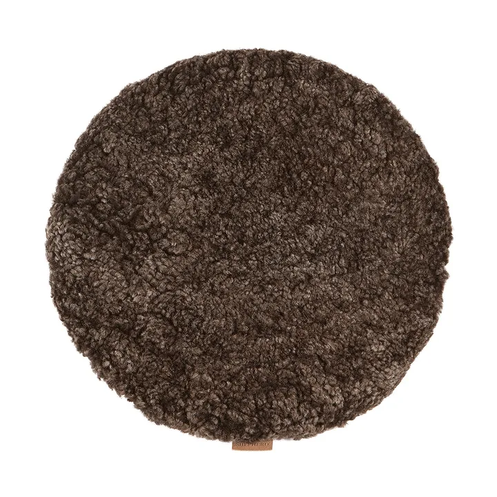 Ida chair cushion - Cappuccino (brown) - Shepherd of Sweden