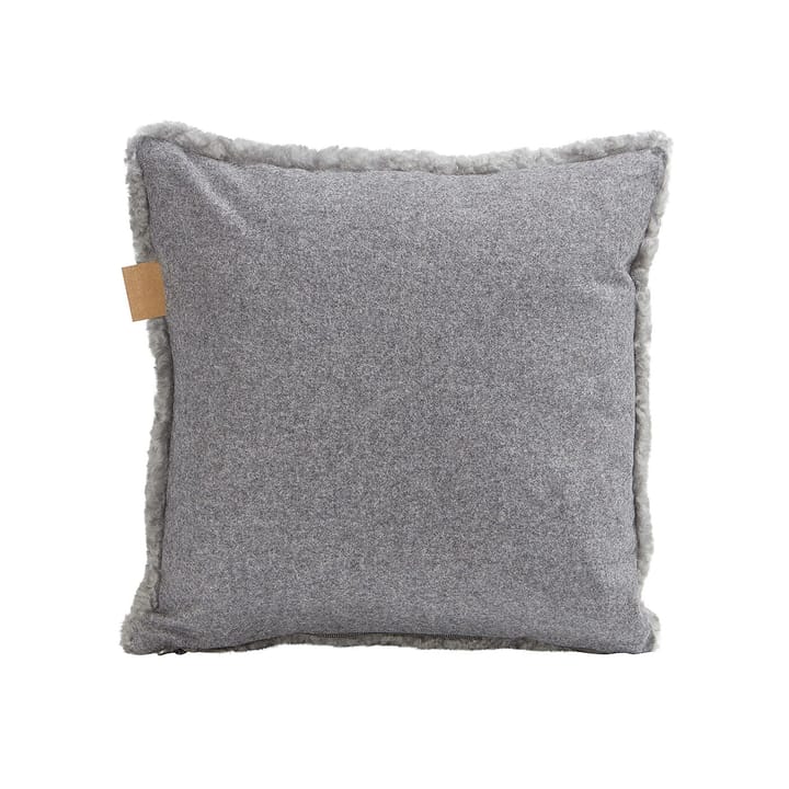 Shepherd Lina sheep skin cushion 40 x 40 cm, graphite Shepherd of Sweden