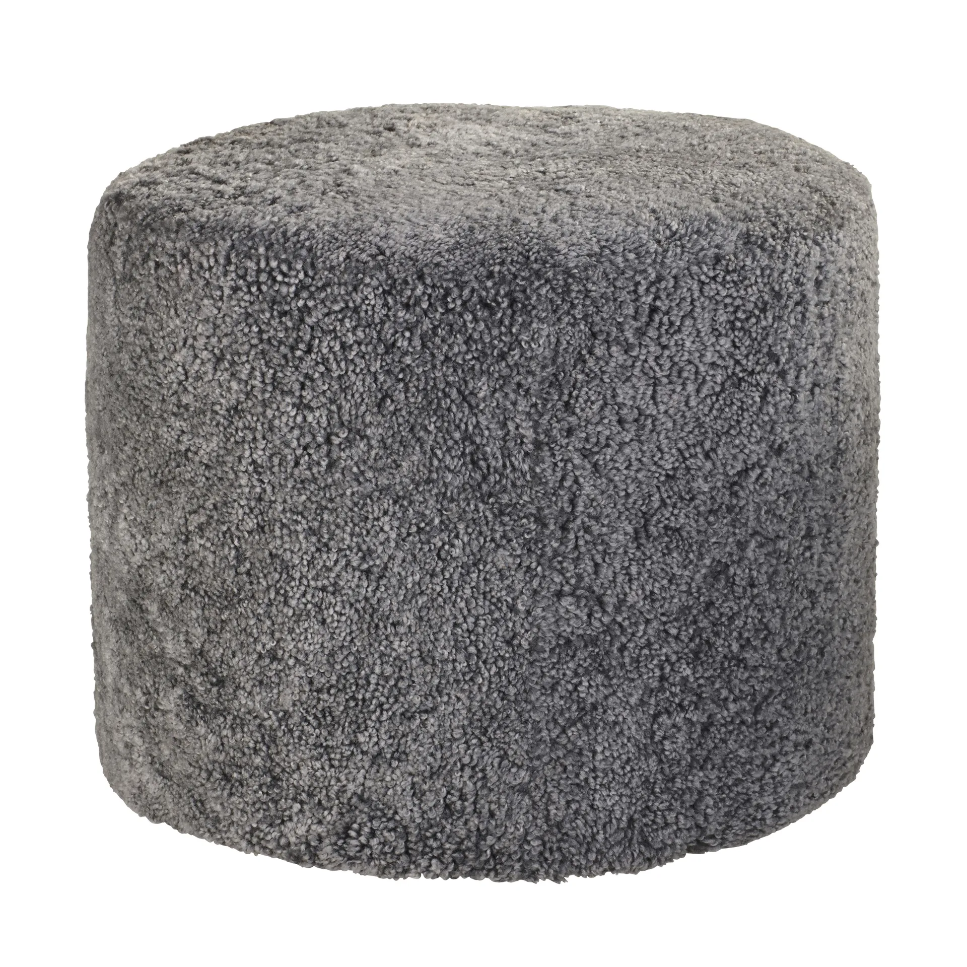 Shepherd sit pouf Frida, graphite grey Shepherd of Sweden