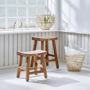 Charles armchair low - Teak - Sika Design