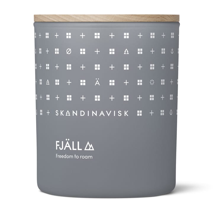 Fjäll scented candle with lid, 200g Skandinavisk