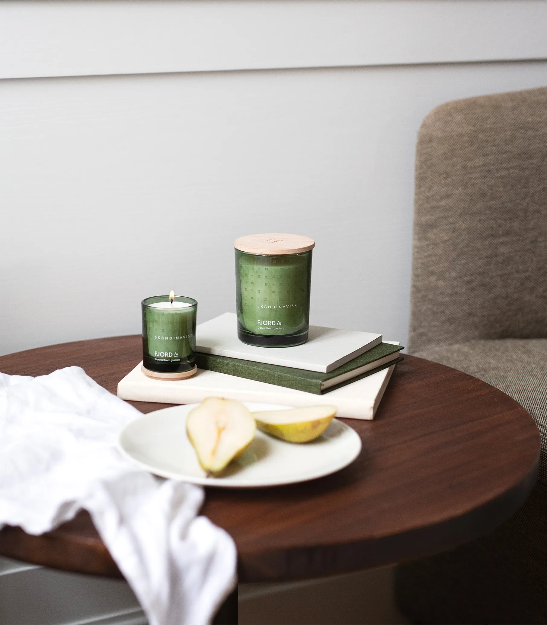 Fjord scented with lid, 65 g Skandinavisk