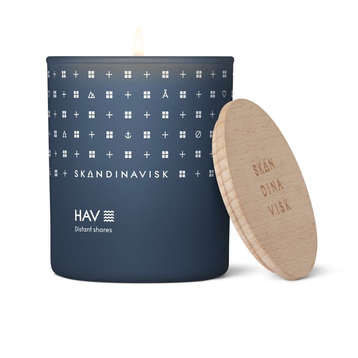 Hav scented candle with lid, 200 g Skandinavisk