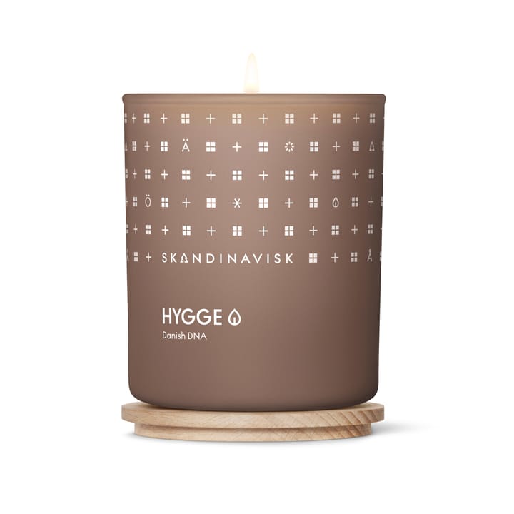 Hygge scented candle with lid, 200 g Skandinavisk