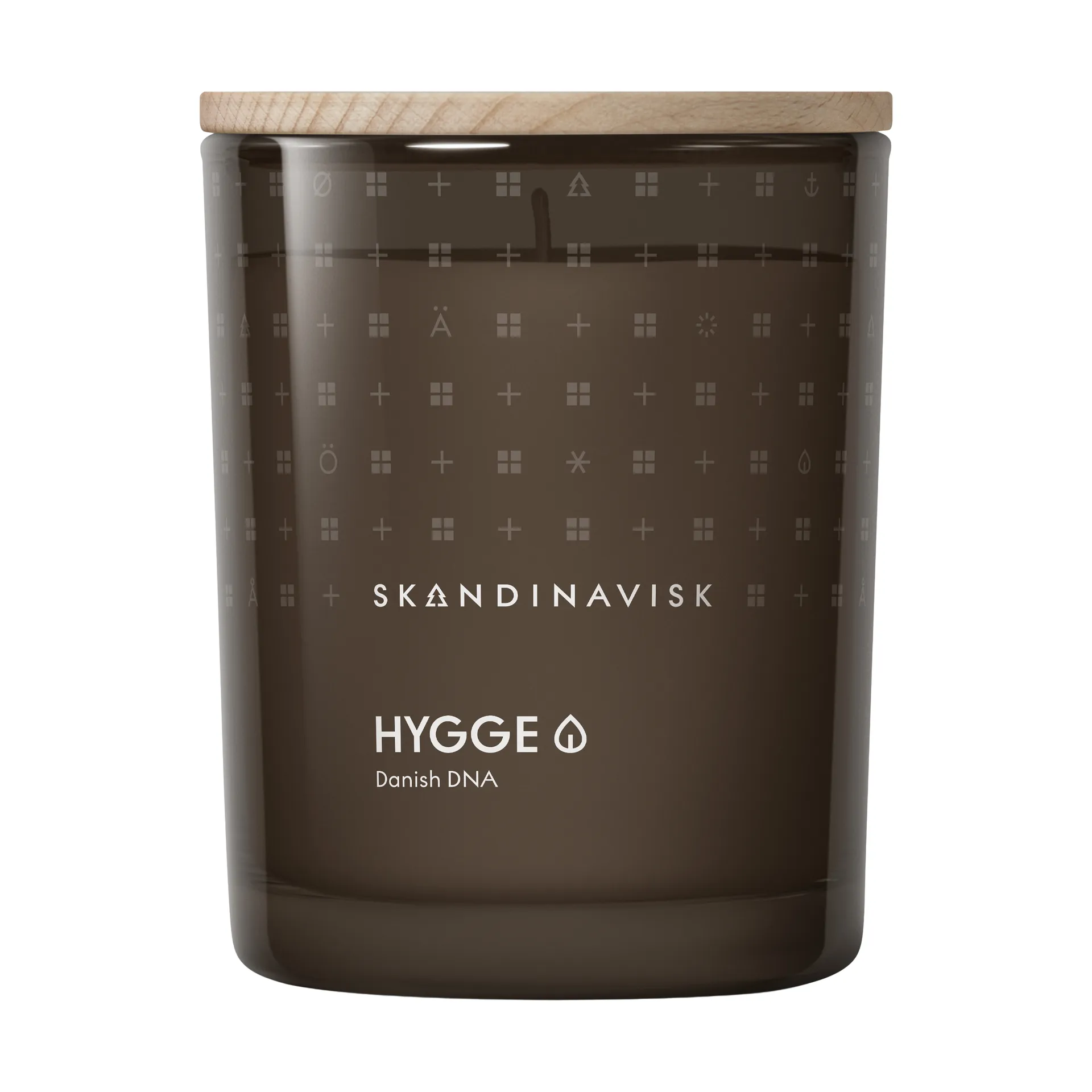 Hygge scented candle with lid, 200 g Skandinavisk