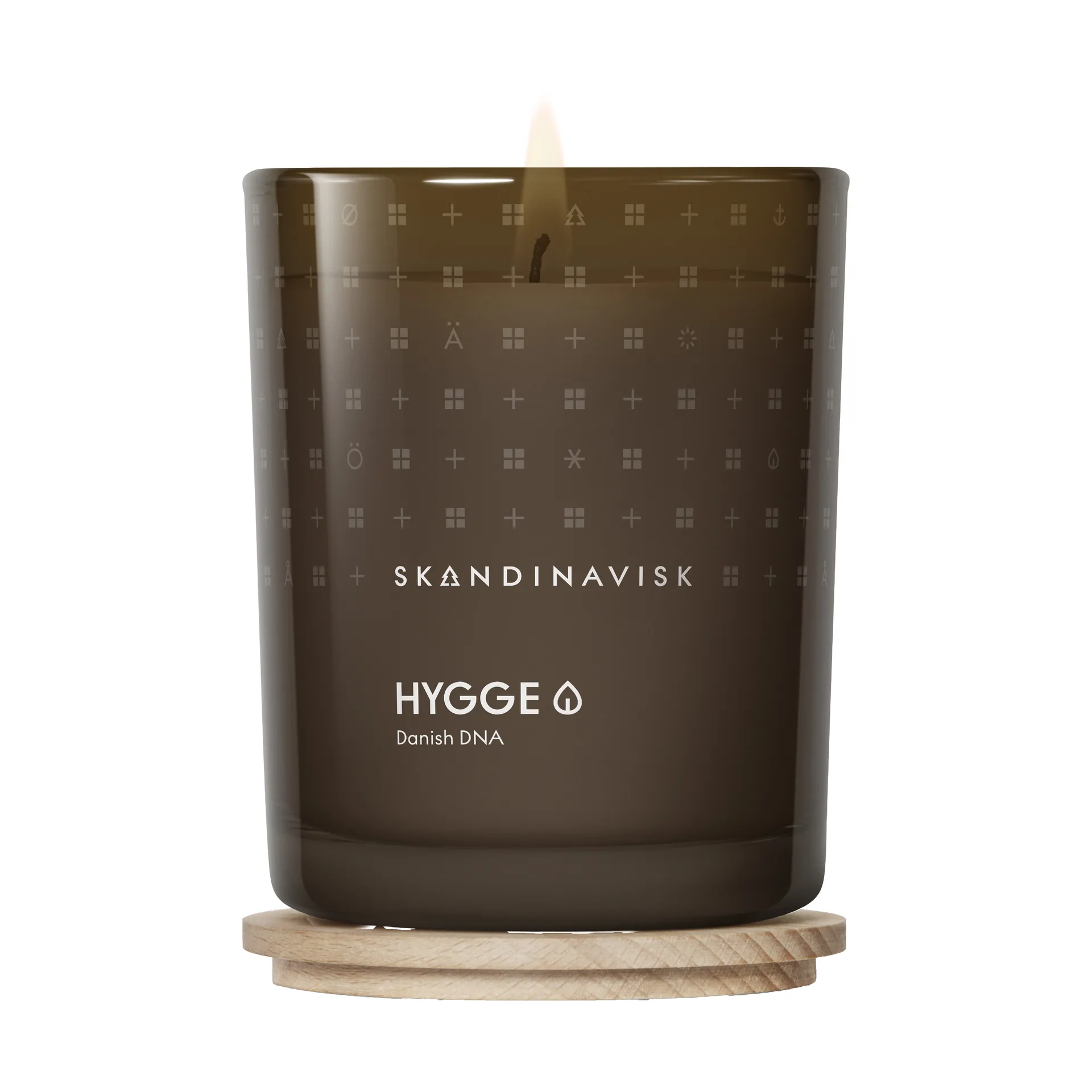 Hygge scented candle with lid, 200 g Skandinavisk
