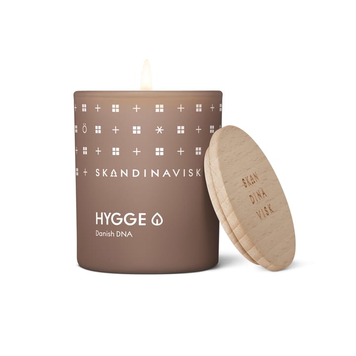 Hygge scented candle with lid, 65 g Skandinavisk