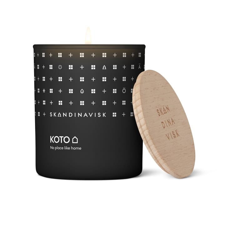 Koto scented candle with lid, 200 g Skandinavisk
