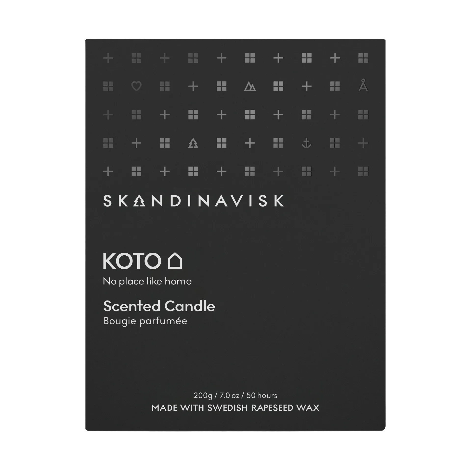 Koto scented candle with lid, 200 g Skandinavisk