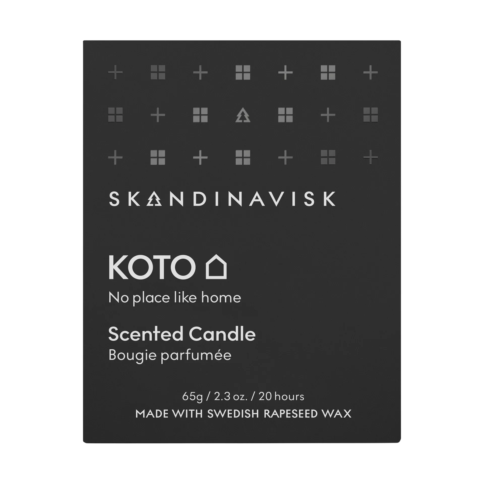 Koto scented candle with lid, 65 g Skandinavisk