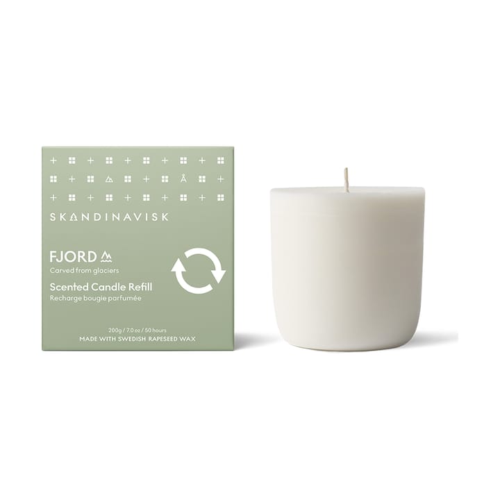 Refill Fjord scented candle, 200 g Skandinavisk