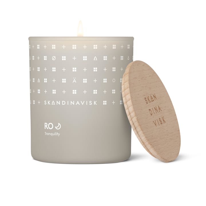 Ro scented candle with lid, 200 g Skandinavisk