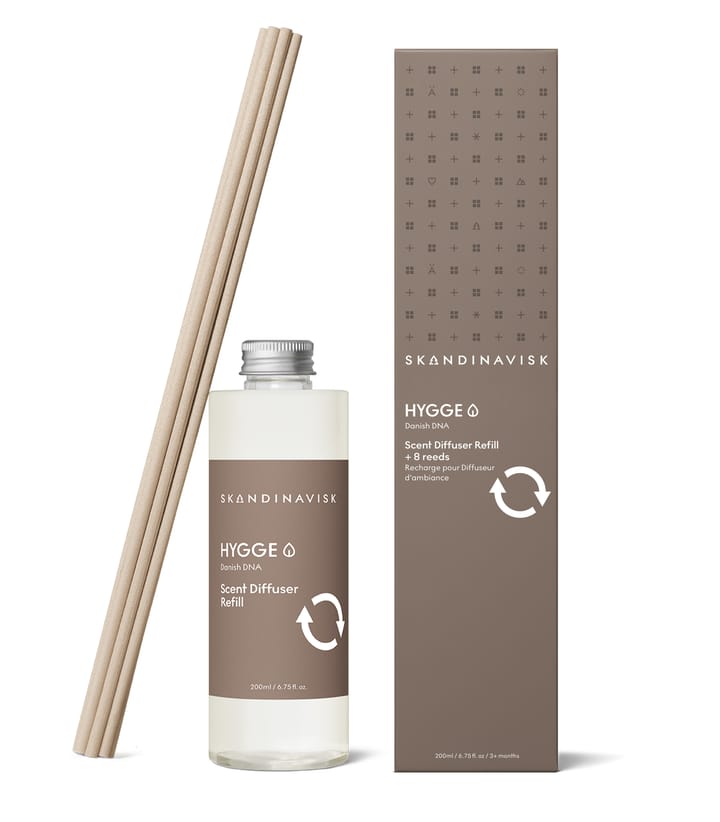 Skandinavisk refill to fragrance sticks 200 ml, Hygge Skandinavisk