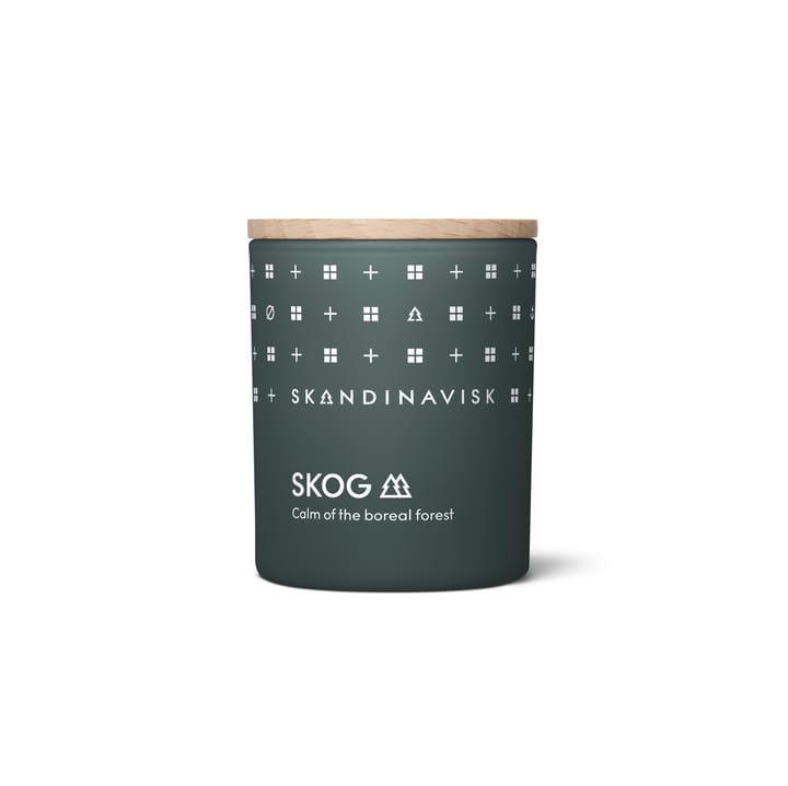 Skog scented candle with lid - 65 g - Skandinavisk