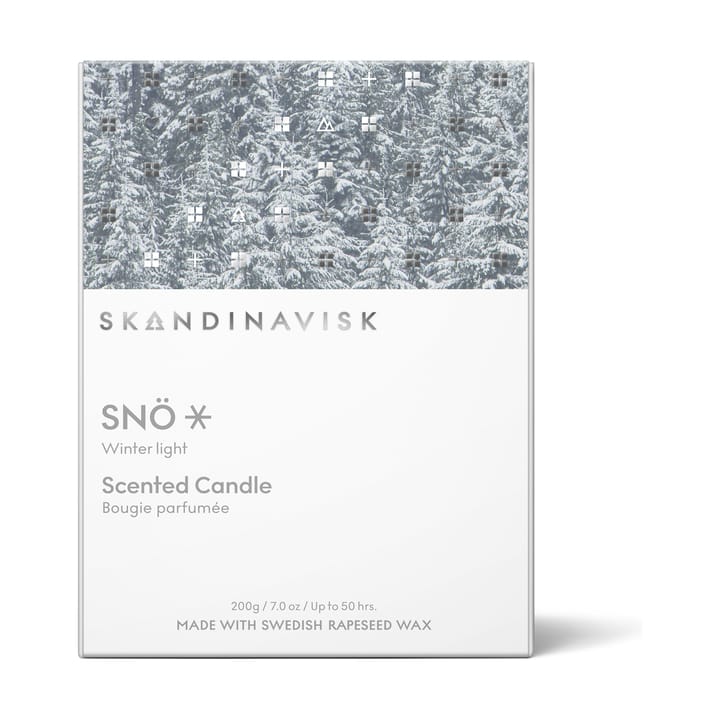 SNÖ scented candle Special Edition, 200 g Skandinavisk