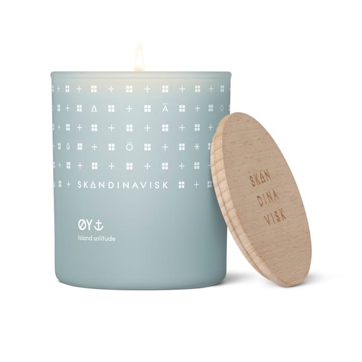 Øy scented candle with lid, 200 g Skandinavisk