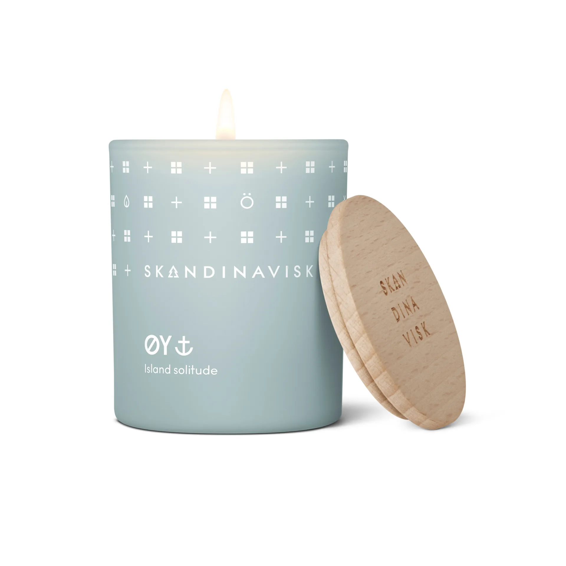 Øy scented candle with lid, 65 g Skandinavisk