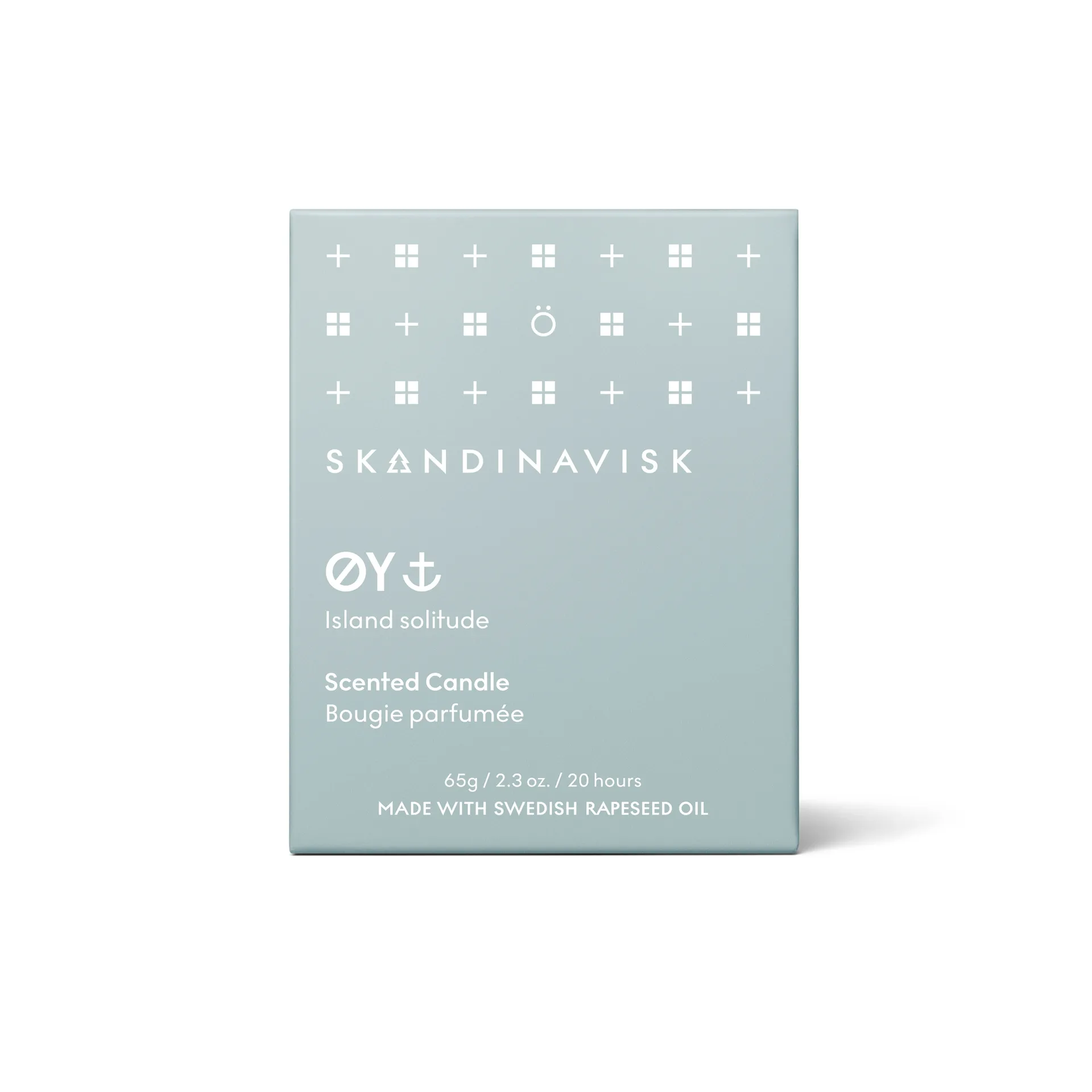Øy scented candle with lid, 65 g Skandinavisk