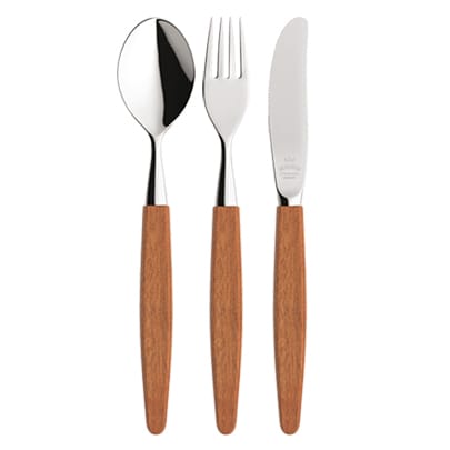 Skaugum gift set cutlery 18 pieces, Ecco Teak Skaugum of Norway