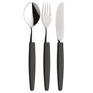 Skaugum gift set cutlery 18 pieces, Urban Black Skaugum of Norway