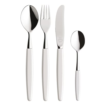 Skaugum gift set cutlery 4 pieces, Pure White Skaugum of Norway