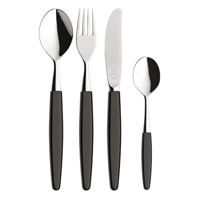 Skaugum gift set cutlery 4 pieces, Urban Black Skaugum of Norway